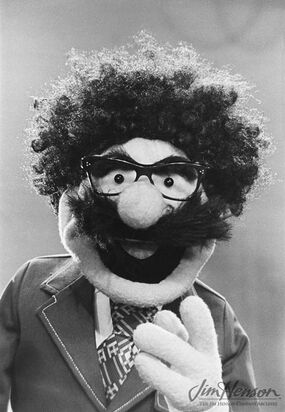 Gene Shalit's Muppet as it looked like in the special.