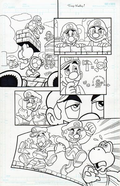 File:Archie Mario comic - concept page.jpg