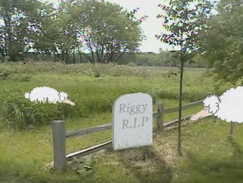 Riggy's headstone