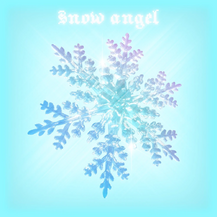 Cover art of the song "Snow Angel" by glitchmood