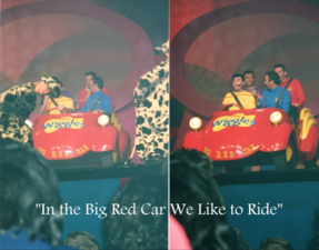 In The Big Red Car We Like To Ride from an unknown date from the tour (1/3)