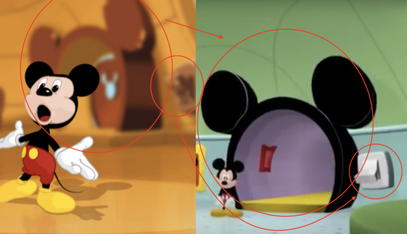 File:Mickey Clubhouse Pilot Comparision.png