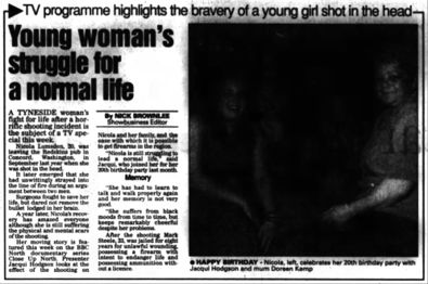 Evening Chronicle article mentioning the series.
