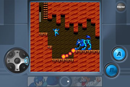 Mega Man in Wood Man's level (2).
