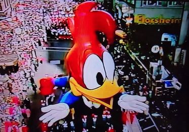 The debut of the new Woody Woodpecker Balloon