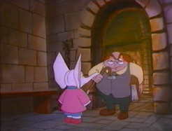 The third cut scene of "Foe or Friend?", which was cut from the Norwegian dub and was rumored to be cut from the current copy Britt Allcroft Productions has of the TV version for being "too scary".