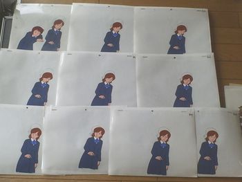 An almost? whole animation cels. (2/7)
