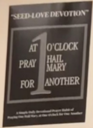 Said to be shown at the 1 o' clock segment. From the plaque in Tierra de Maria.