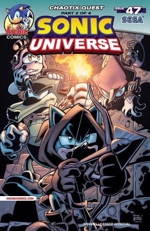 Original cover art to Sonic Universe #47...