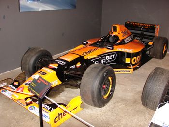 The Arrows A21, the car that Arrows competed with in the 2000 Formula One series