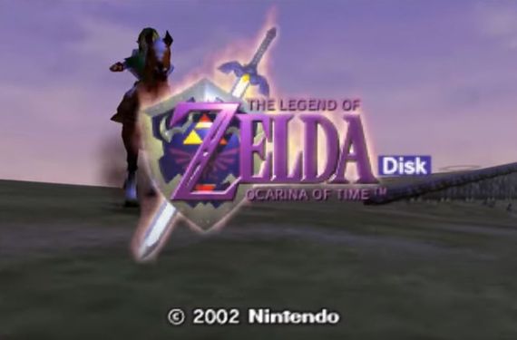 The original purple logo for the DD version of Ura Zelda.