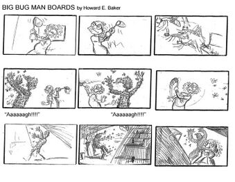 A storyboard for the film (19/20).