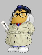 A design of the "Clark Womble" character.