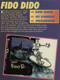 Advertisement of the Genesis version (including the early box art) in Mean Machines Sega Issue 10.