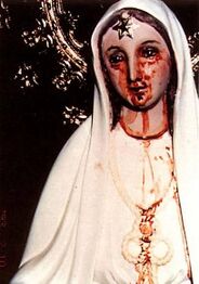 The infamous Agoo Apparition. Shown during the "Holy Mary Mother of God..." segment.