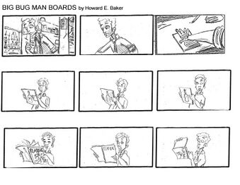 A storyboard for the film (2/20).