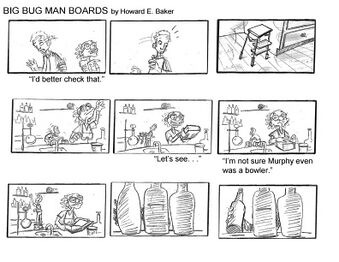 A storyboard for the film (10/20).