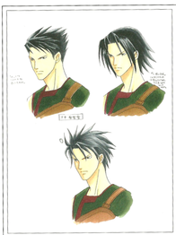 Concept art of Taki, who does not appear in The Binding Blade