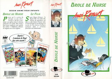 "Moi Renart" episodes VHS telling about the bonus "Virgul" episodes.