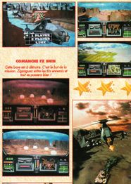 Collection of screenshots of the game from the February 1995 issue of French magazine Joypad.