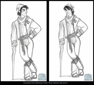 Early concept for Kristoff
