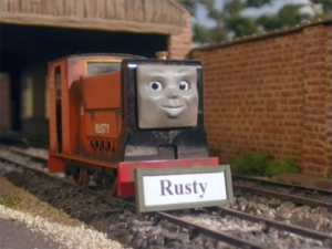 Rusty's nameboard