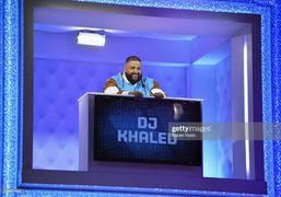 DJ Khaled during a taping of an episode