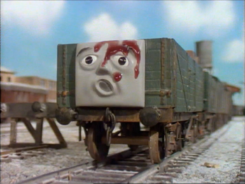 Troublesome Truck reacts to Percy's wreck (2/2)