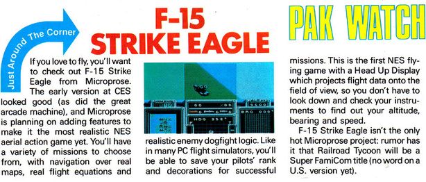 April 1991 issue of Nintendo Power reporting on the announcement of a Super Famicom port at the 1991 Winter International CES.