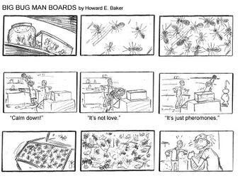 A storyboard for the film (15/20).