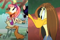 Tina Russo was originally called Marisol Mallard in the original pilot, and her design is drastically different.[8]