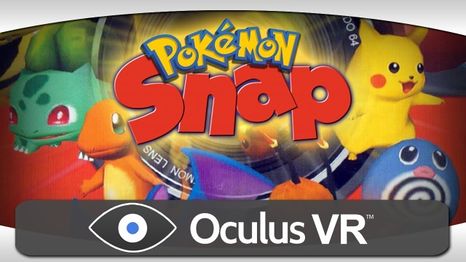 "Pokemon Snap Oculus Rift with Head Tracking" thumbnail.