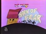 Original title card for "Barn Of Fear".