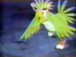 Screencap of a VHS recording preview of the show - Bopper.