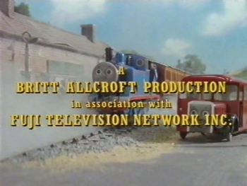 The original end credits of "Thomas Gets Bumped."