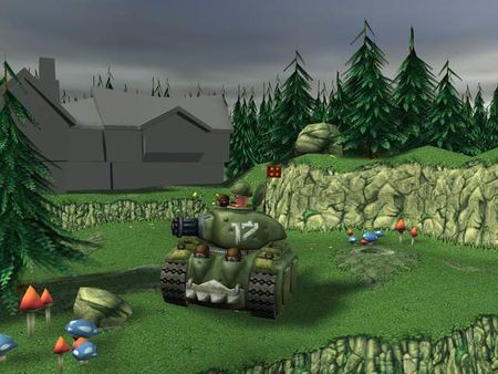 Second screenshot of Worms Battle Rally