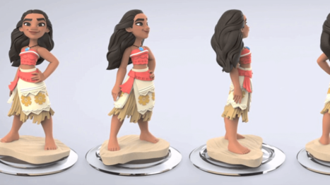 An image of the cancelled Moana figure.