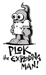 One of the earliest known concept arts of the character Plok. Drawn by Ste Pickford.