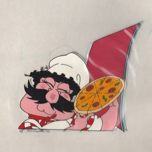 A cel of Pasqually P. Pieplate, the italian pizza chef.