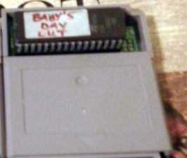 Prototype cartridge of the Game Boy version uploaded in the NintendoAge.com forum thread on October 19, 2014.