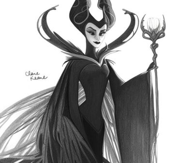 Maleficent concept art.