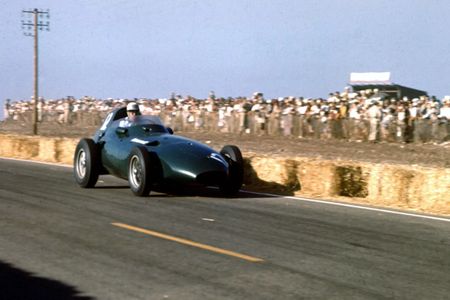 Lewis-Evans during the race.