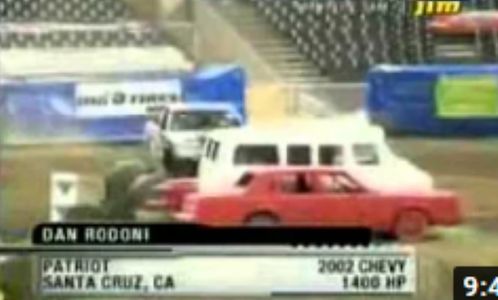 The Patriot at San Francisco 2007 with the driver info box graphics used in the European airings. This screenshot comes from one of Vale's (pita888) unuploaded videos