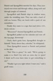 Screenshot of page 103 from the novelization.