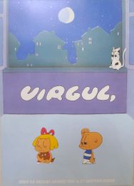 Cover of a pamphlet promoting the series.