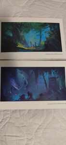 The two known pieces of concept art for the Nickelodeon/Paramount Bone film